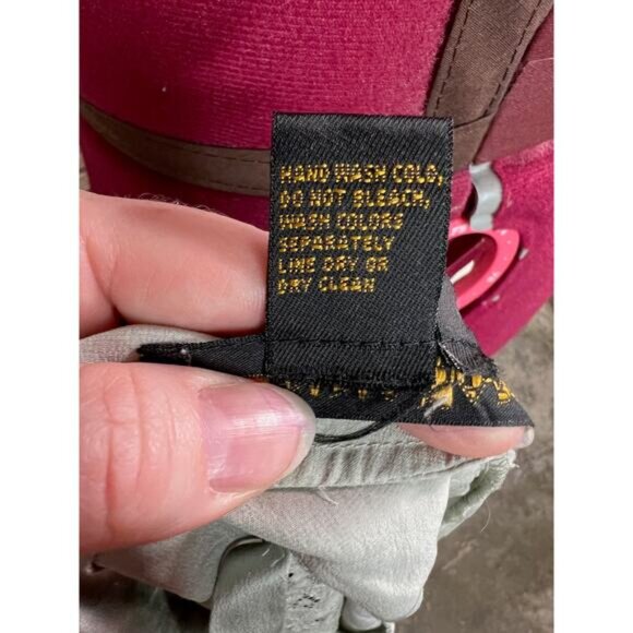 Donna Karan intimates nightgown 100% silk Gray lace long - Picture 7 of 8